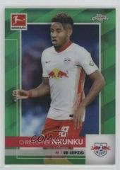 Christopher Nkunku [Green Refractor] Soccer Cards 2020 Topps Chrome Bundesliga Prices
