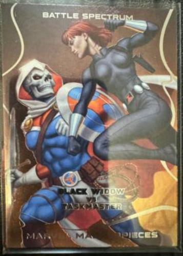 Black Widow vs. Taskmaster #BS-8 Marvel 2023 Masterpieces Battle Spectrum