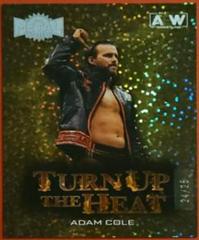Adam Cole [Gold] #TH-1 Wrestling Cards 2022 SkyBox Metal Universe AEW Turn up the Heat Prices