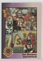 Joe Montana Football Cards 1992 Wild Card Field Force Prices