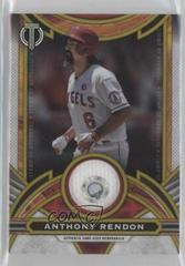 Anthony Rendon [Gold] #SOA-ARE Baseball Cards 2023 Topps Tribute Stamp of Approval Relics Prices
