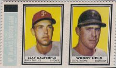Clay Dalrymple Baseball Cards 1962 Topps Stamps Prices