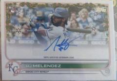 MJ Melendez #WHA-MM Baseball Cards 2022 Topps Holiday Autographs Prices