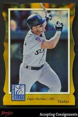 Edgar Martinez [Status] Baseball Cards 1998 Donruss Elite Prices