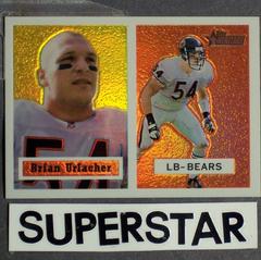 Brian Urlacher [Retrofractor] #128 Football Cards 2002 Topps Heritage Prices