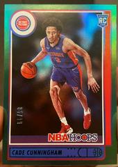 Cade Cunningham [Green] Basketball Cards 2021 Panini Hoops Prices
