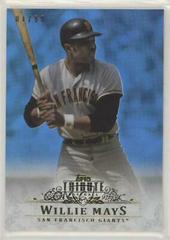 Willie Mays [Blue] #47 Baseball Cards 2013 Topps Tribute Prices