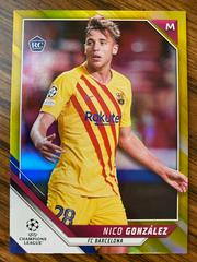 Nico Gonzalez [Yellow] Soccer Cards 2021 Topps UEFA Champions League Prices