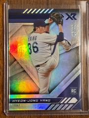 Hyeon Jong Yang [Blue] #4 Baseball Cards 2021 Panini Chronicles XR Prices