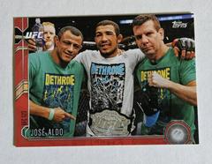 Jose Aldo [Red] #110 Ufc Cards 2015 Topps UFC Chronicles Prices