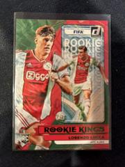 Lorenzo Lucca [Green] Soccer Cards 2022 Panini Donruss Rookie Kings Prices