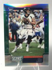 Drew Lock [End Zone] Football Cards 2019 Panini Chronicles Score Prices