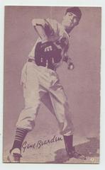 Gene Bearden #3 Baseball Cards 1953 Canadian Exhibits Prices