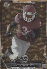Todd Gurley [Rainbow Foil Orange Ice] Football Cards 2015 Bowman Rookies Prices