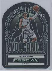 Joshua Primo #28 Basketball Cards 2021 Panini Obsidian Volcanix Prices