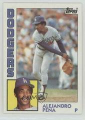 Alejandro Pena Baseball Cards 1984 Topps Prices