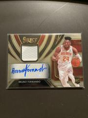 Bruno Fernando #BFN Basketball Cards 2019 Panini Select Rookie Jersey Autographs Prices