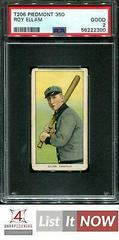 Roy Ellam #NNO Baseball Cards 1909 T206 Piedmont 350 Prices