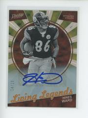 Hines Ward [Autograph] #LL-20 Football Cards 2023 Panini Prestige Living Legends Prices