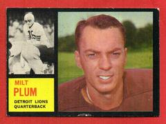 Milt Plum Football Cards 1962 Topps Prices
