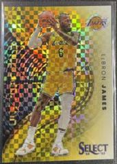 LeBron James [Gold] #7 Basketball Cards 2022 Panini Select Unstoppable Prices