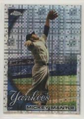 Mickey Mantle [Xfractor] #7 Baseball Cards 2010 Topps Chrome Prices