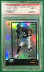 Randy Moss [Interstate Refractors] Football Cards 1998 Bowman Chrome Prices