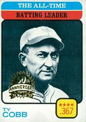 Ty Cobb #475 Baseball Cards 2022 Topps Heritage 50th Anniversary Buyback Prices