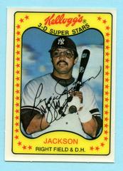 Reggie Jackson Baseball Cards 1981 Kellogg's Prices