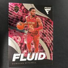 Donovan Mitchell #18 Basketball Cards 2022 Panini Flux Fluid Prices