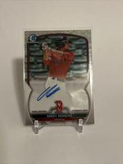 Mikey Romero #BMA-MR Baseball Cards 2023 Bowman Chrome Prospect Mega Box Autographs Prices