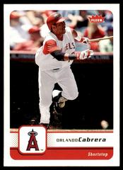 Orlando Cabrera #11 Baseball Cards 2006 Fleer Prices