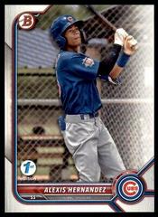 Alexis Hernandez #BD-173 Baseball Cards 2022 Bowman Draft 1st Edition Prices