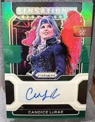 Candice LeRae [Green Prizm] Wrestling Cards 2022 Panini Prizm WWE Sensational Signatures Prices