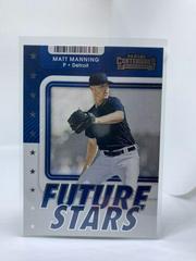 Matt Manning #FS-MM Baseball Cards 2021 Panini Contenders Future Stars Prices