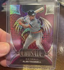 Alan Trammell [Purple Mojo] #9 Baseball Cards 2023 Panini Chronicles Crusade Prices