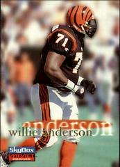 Willie Anderson #14 Football Cards 1996 Skybox Impact Rookies Prices