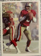 Steve Young #1 Football Cards 1993 Fleer Steve Young Prices