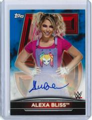 Alexa Bliss [Blue] #A-AB Wrestling Cards 2021 Topps WWE Women's Division Autographs Prices
