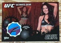 Arianny Celeste [Onyx] #UG-AC Ufc Cards 2010 Topps UFC Ultimate Gear Relic Prices