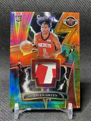 Jalen Green [Tie Dye Prizm] #SP-JGR Basketball Cards 2021 Panini Select Sparks Prices