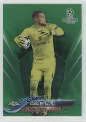 Tomas Vaclik [Green Refractor] Soccer Cards 2017 Topps Chrome UEFA Champions League Prices