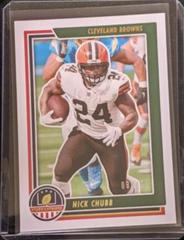 Nick Chubb [Gold] #STS-NCH Football Cards 2021 Panini Chronicles Stars and Stripes Prices
