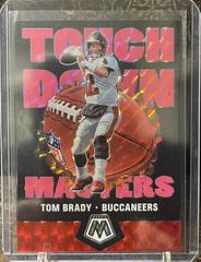 Tom Brady [Pink Fluorescent] Football Cards 2020 Panini Mosaic Touchdown Masters Prices