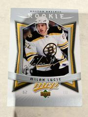 Milan Lucic [Super Script] Hockey Cards 2007 Upper Deck MVP Prices
