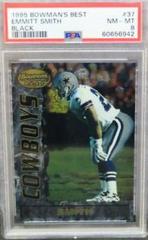 Emmitt Smith [Black] #37 Football Cards 1995 Bowman's Best Prices
