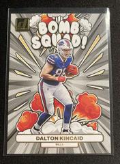 Dalton Kincaid #BS-27 Football Cards 2023 Panini Donruss Bomb Squad Prices