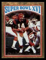 Super Bowl XVI #8 Football Cards 1982 Topps Stickers Prices
