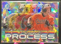 Jackson Holliday [Atomic] #PRP-9 Baseball Cards 2023 Bowman Chrome Prospect Process Prices