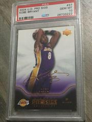 Kobe Bryant [Gold] Basketball Cards 2004 Upper Deck Pro Sigs Prices